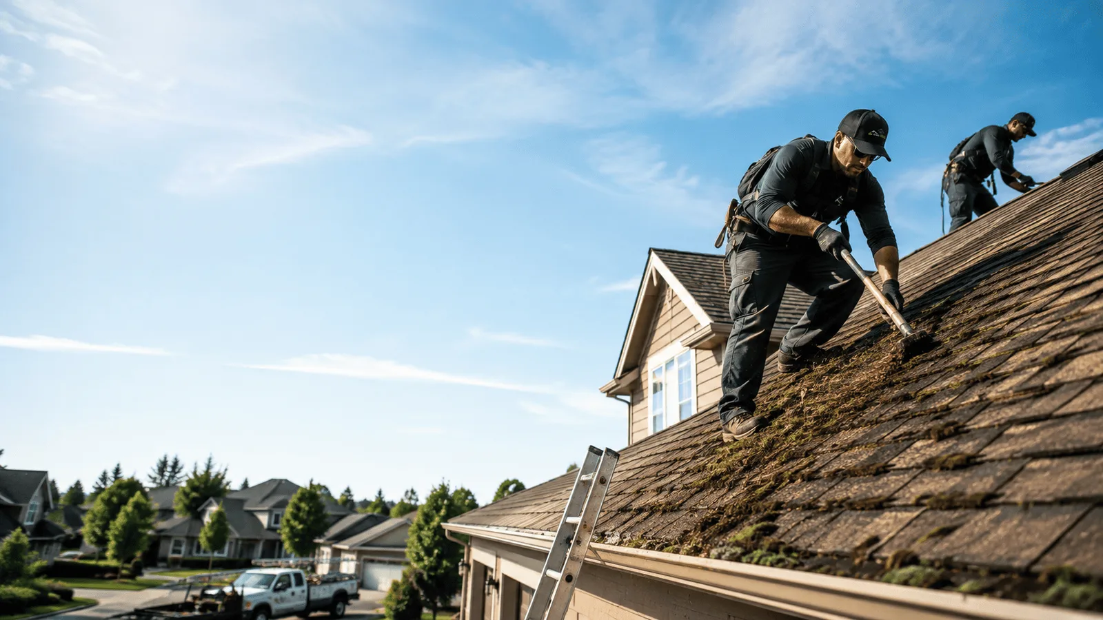 Roof Moss Removal in Leonore, IL near me